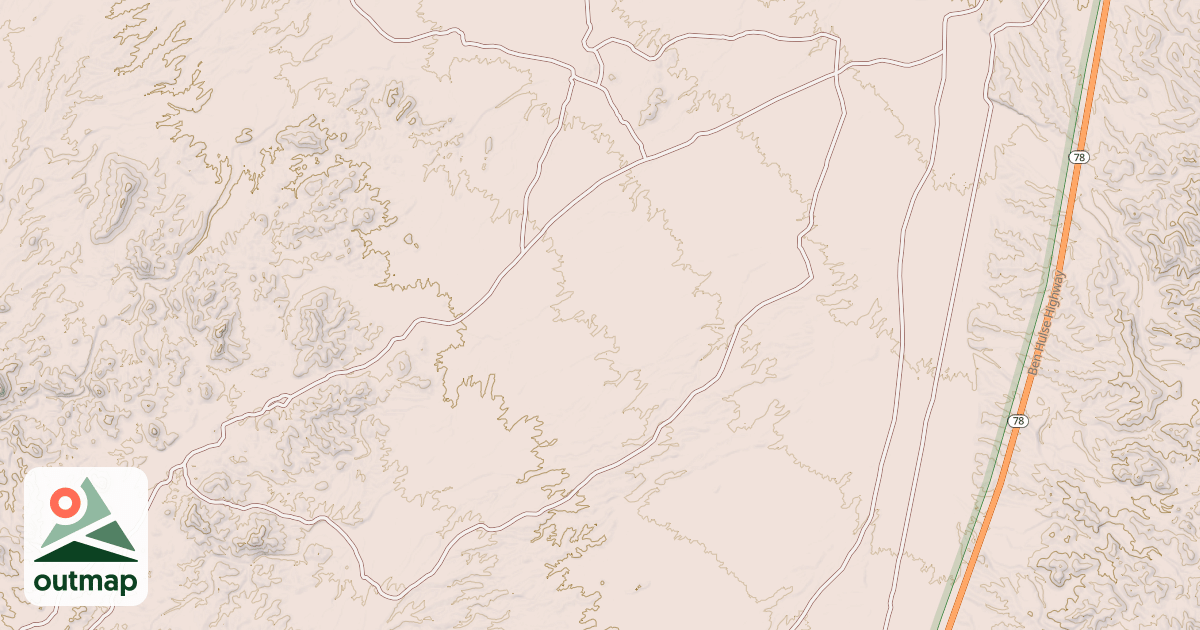 Map of BLM National GTLF Public Motorized Roads 5ba94365-584f-479c-8686-eabdde371b36