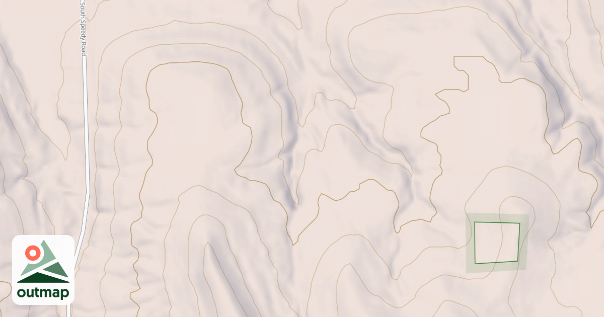 Map of SW JOHNSON TWP.