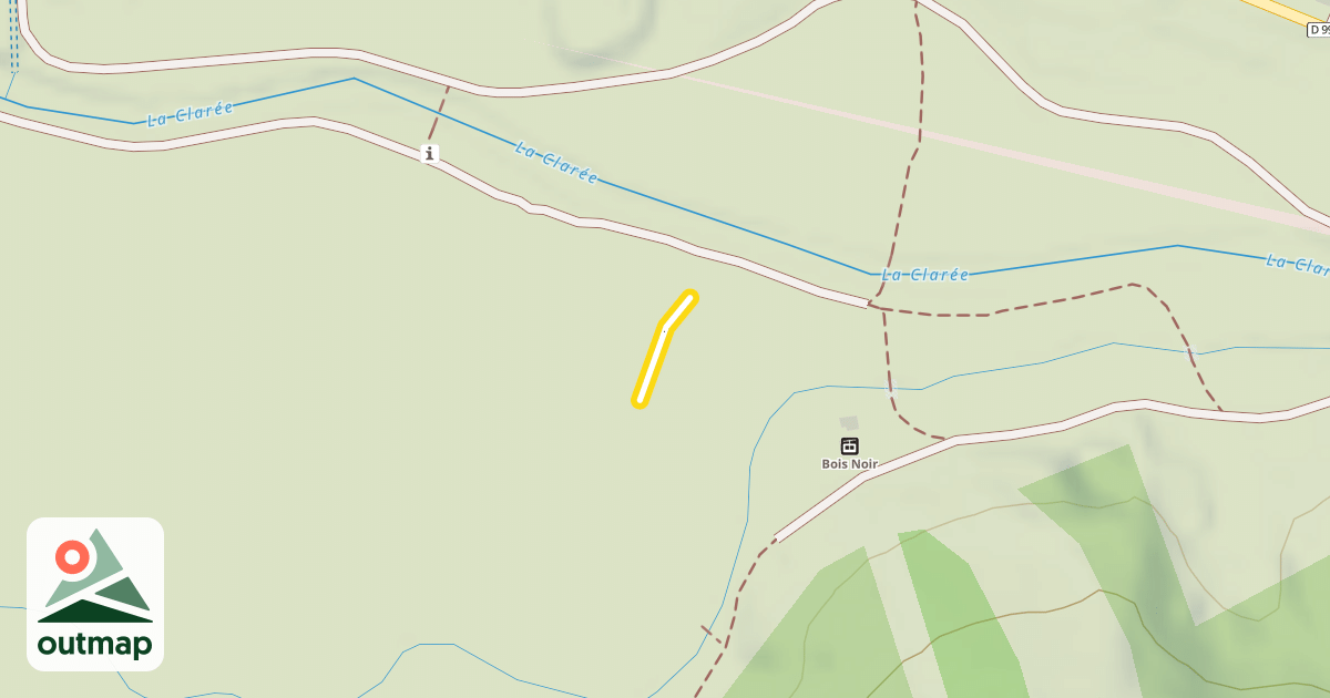 Map of La Source - Jonction Bois Noir