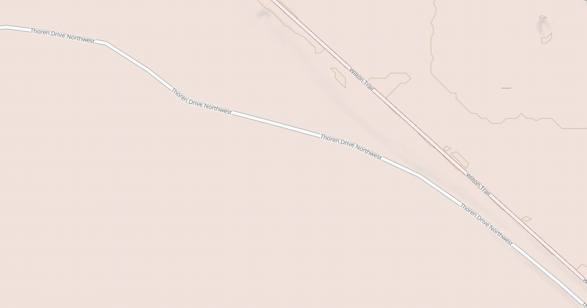 Map preview of Wilton Trails Northwest