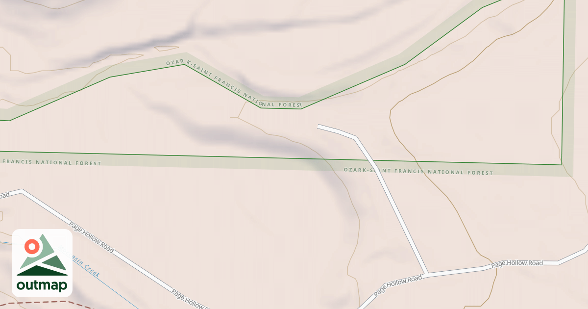 Map of USFS Motor Vehicle Use Map Roads {A6E9989E-D91D-4EF1-8C1D-B19B3FF04BA2}