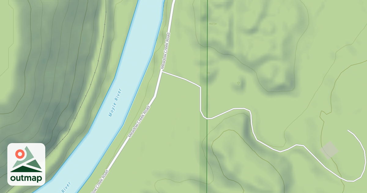 Map of FULTON