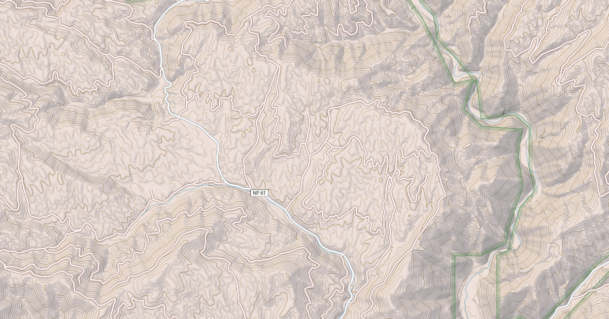Map preview of NORTH FORK LINCOLN CREEK