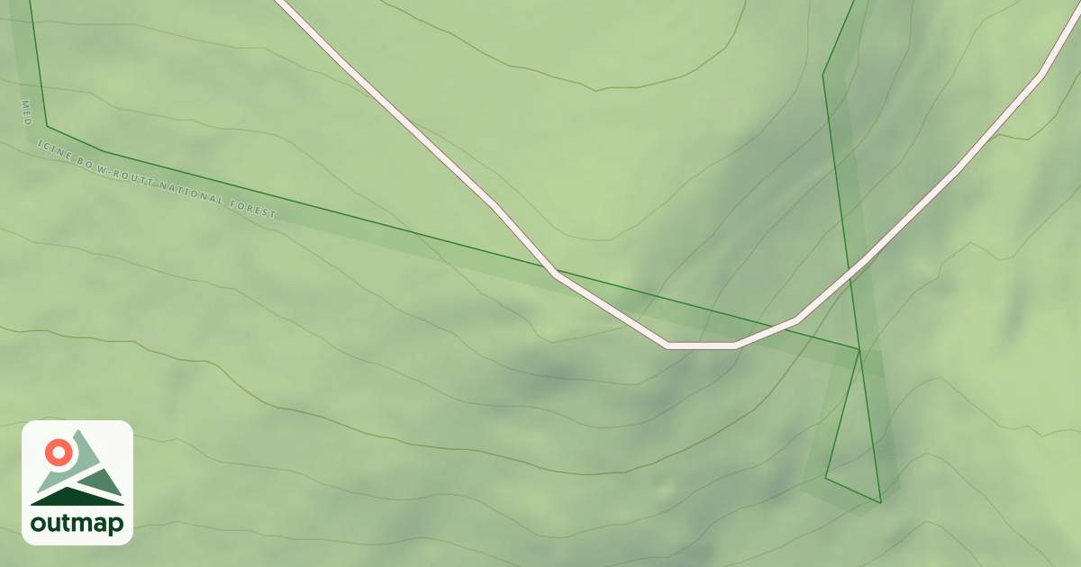Map of DOUGLAS DIVIDE