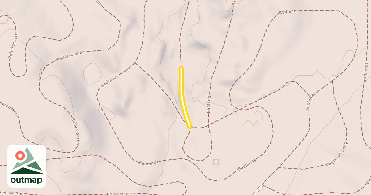 Map of Badlands