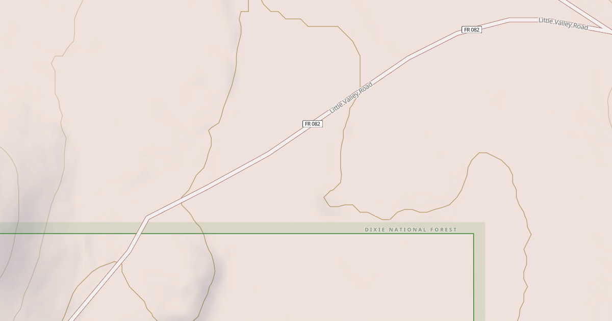 Map preview of LITTLE VALLEY