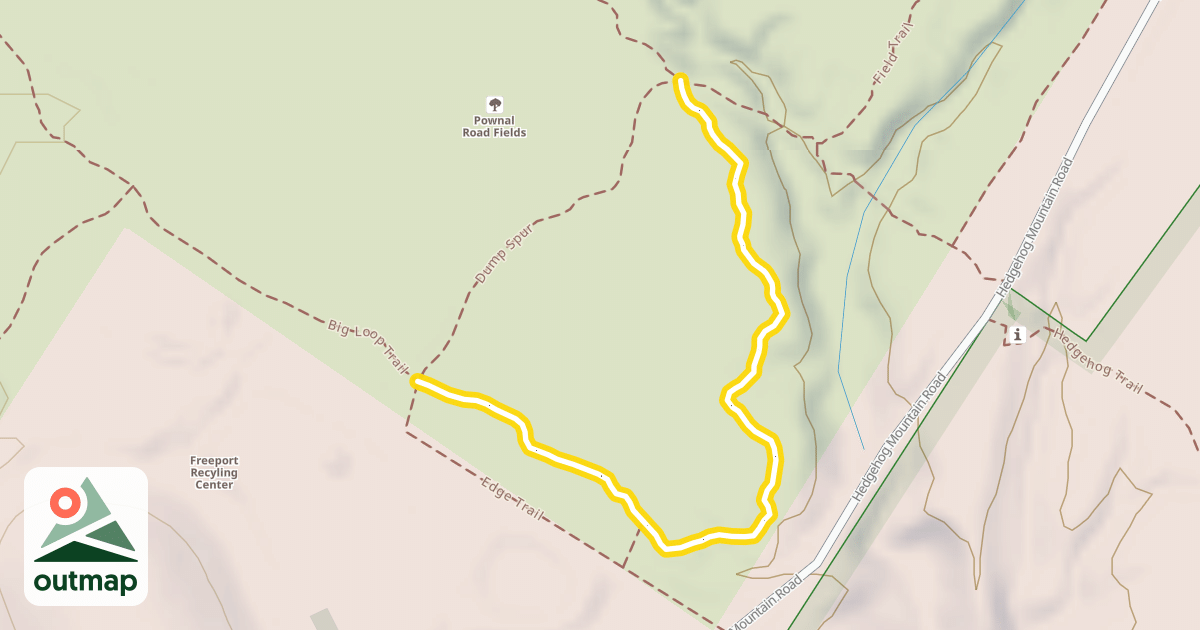 Map of Girls Bridge Loop