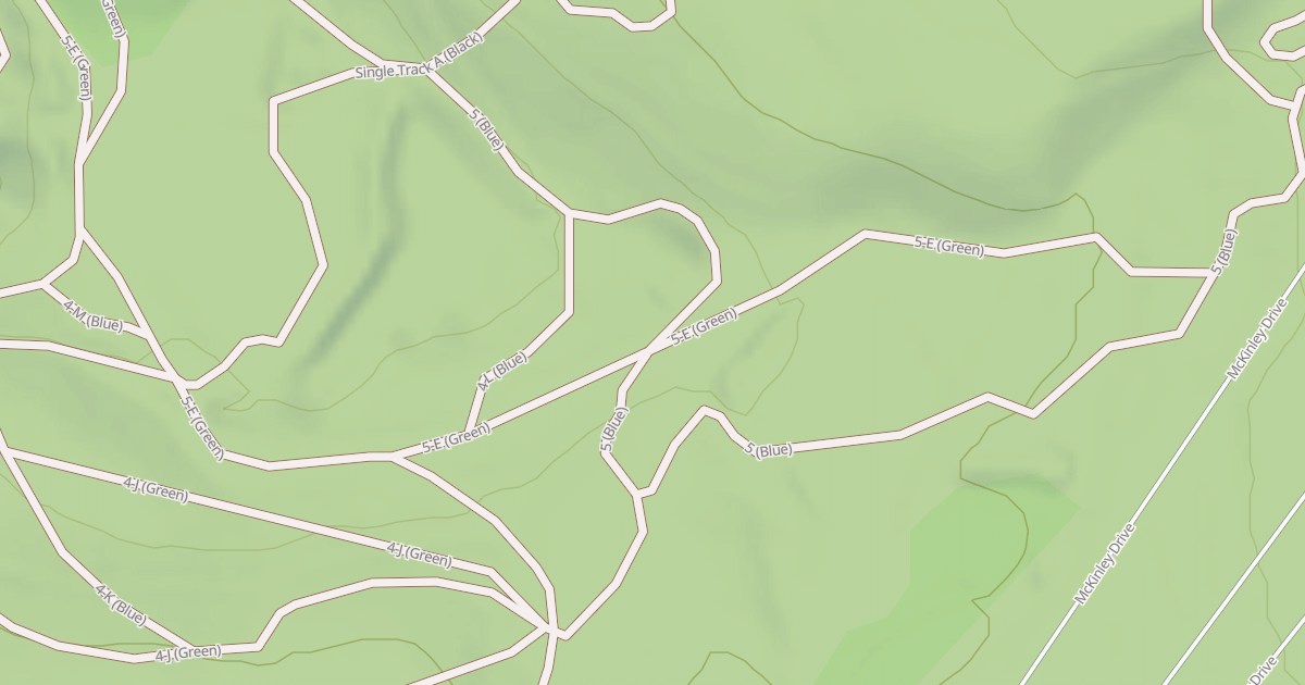 Map preview of Rock Run ATV Trails