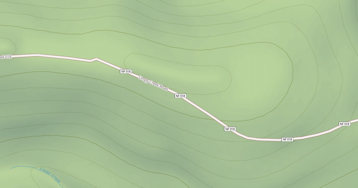 Map preview of LIMPY CREEK