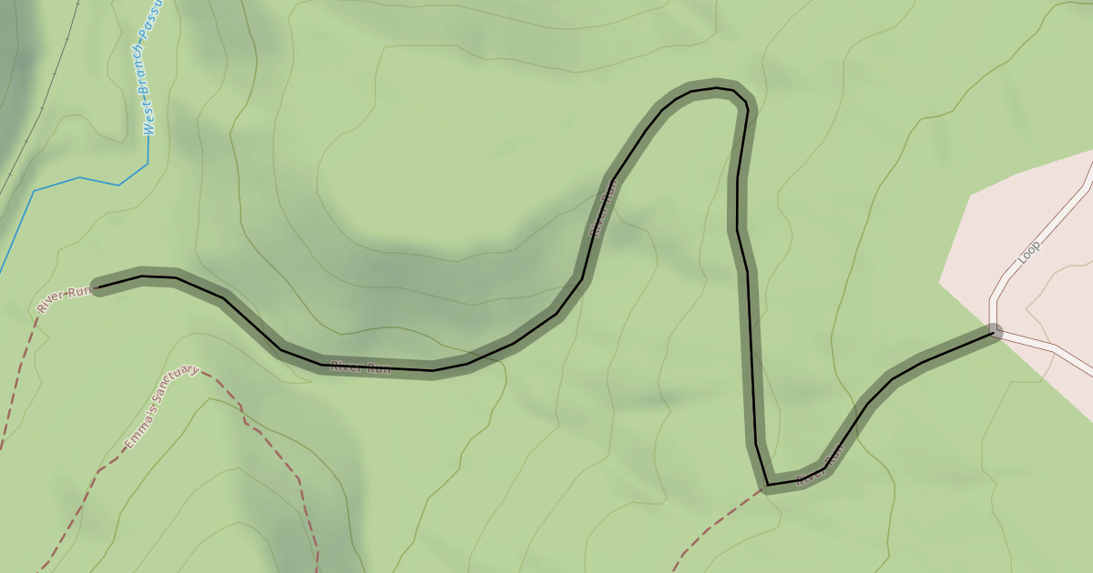 Map preview of River Run