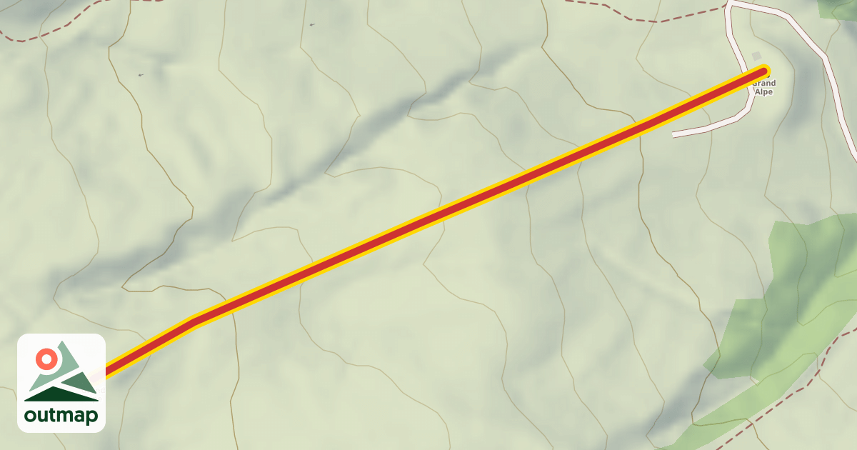 Map of Grand Alpe
