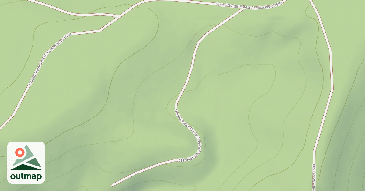 Map of USFS National Forest System Roads {053519BE-50B7-455A-AE39-54DCC27E1BBB}