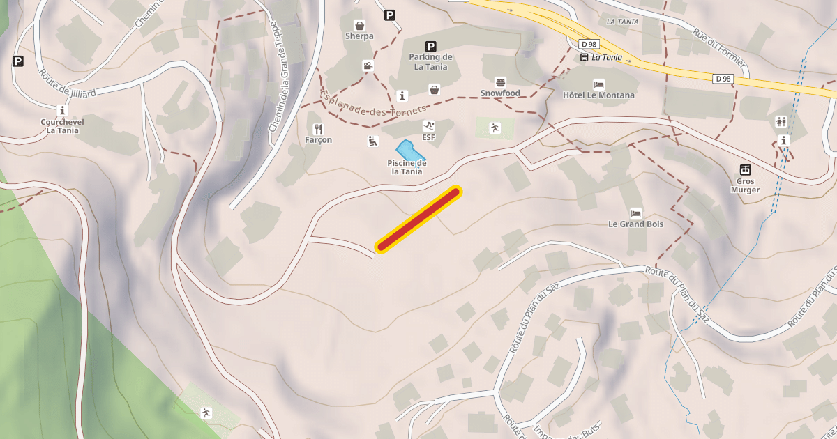 Map preview of Ours Brun