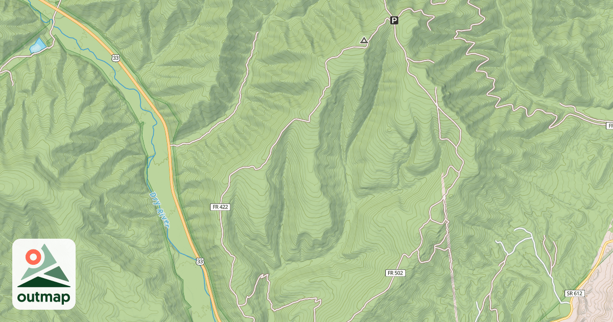 Map of DICTUM RDG