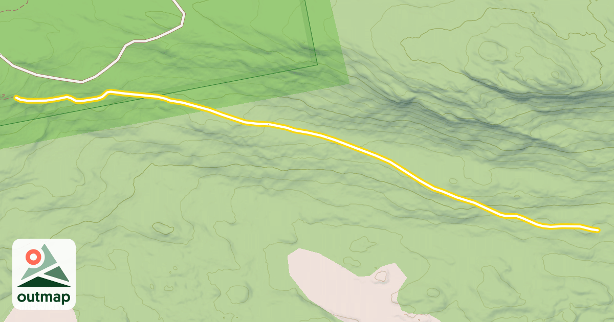 Map of Crommett's Overlook