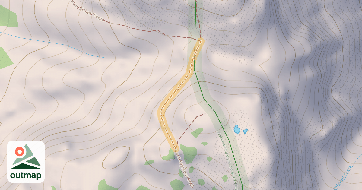Map of Mount Seymour Trail