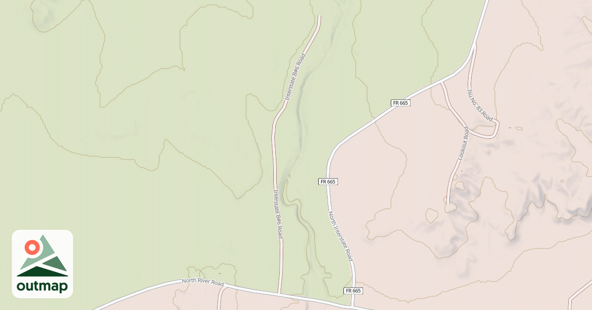Map of INTERSTATE B#6