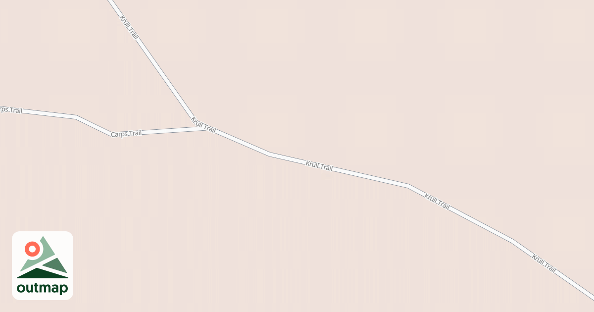Map of Warroad/Roseau Trails