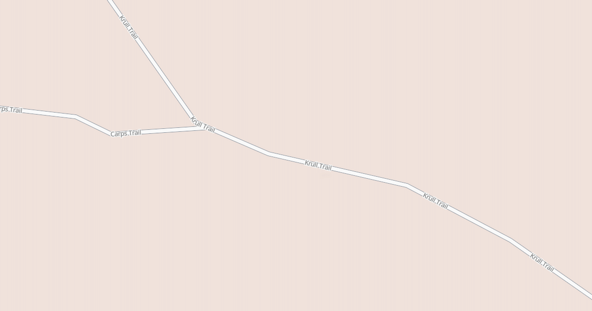 Map preview of Warroad/Roseau Trails