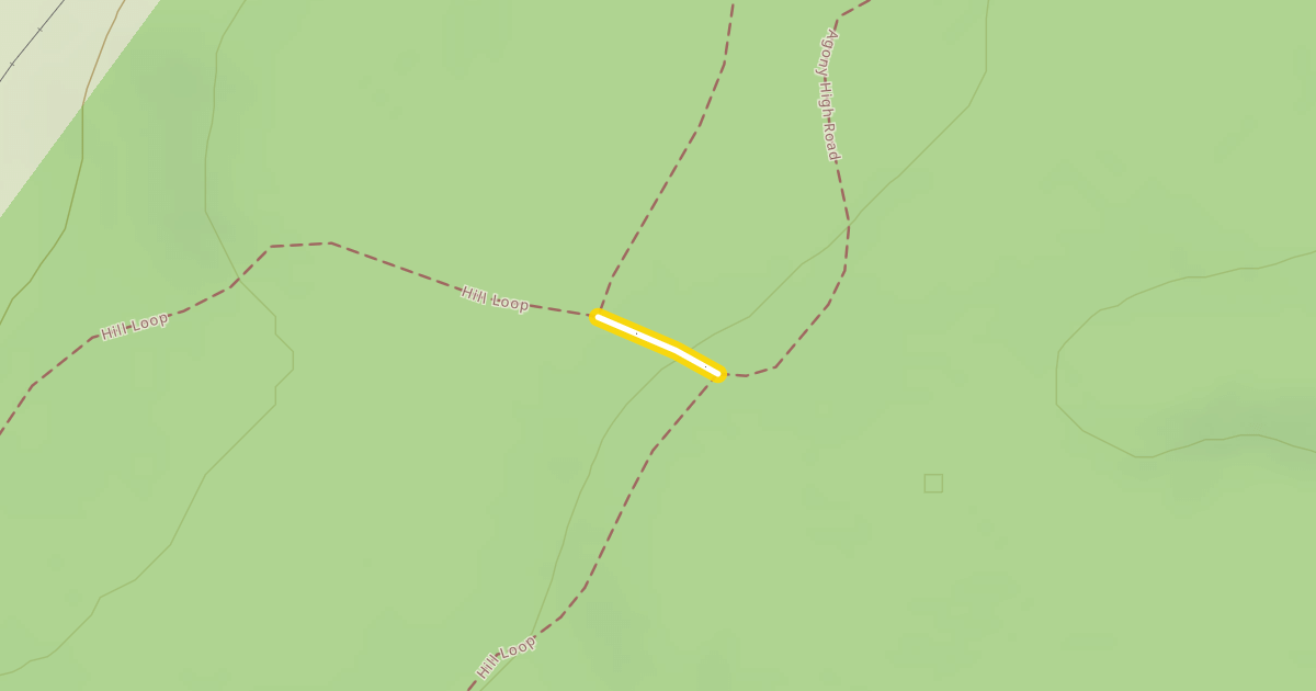 Map preview of Hill Loop Cutoff