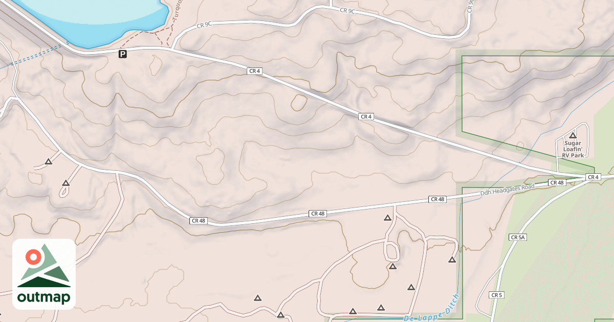 Map of DDH HEADGATES