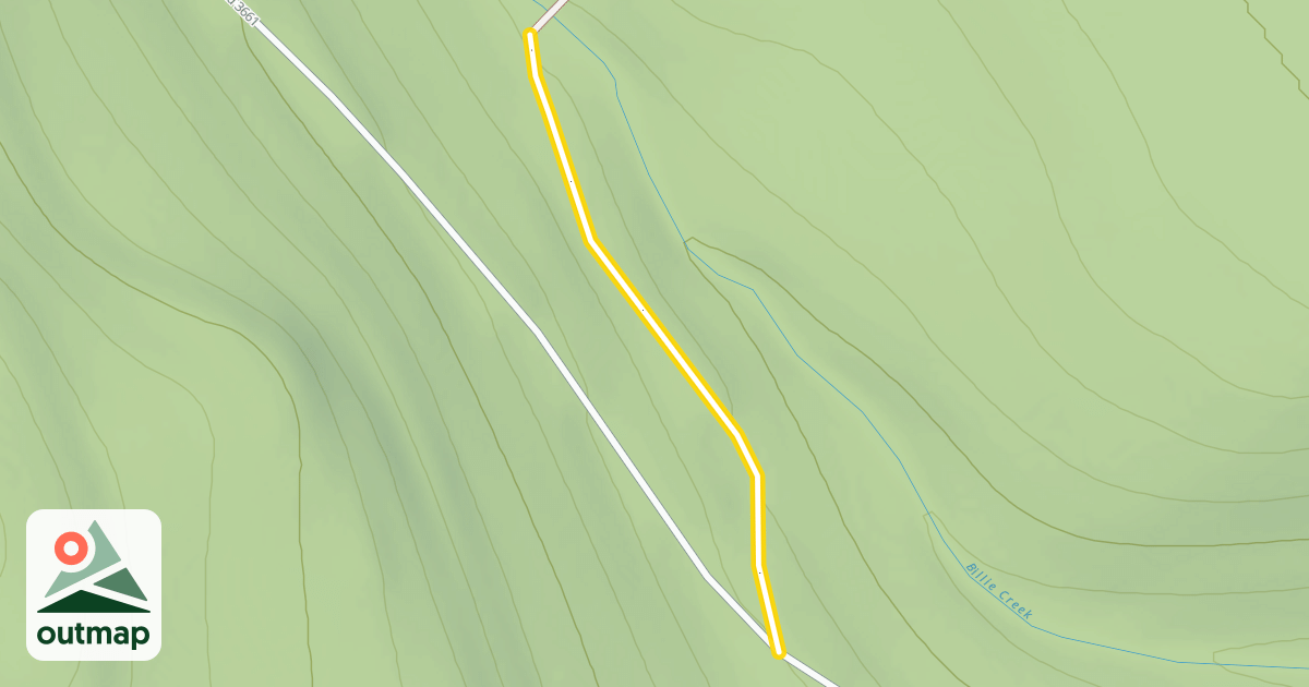 Map of Billie Creek Nordic