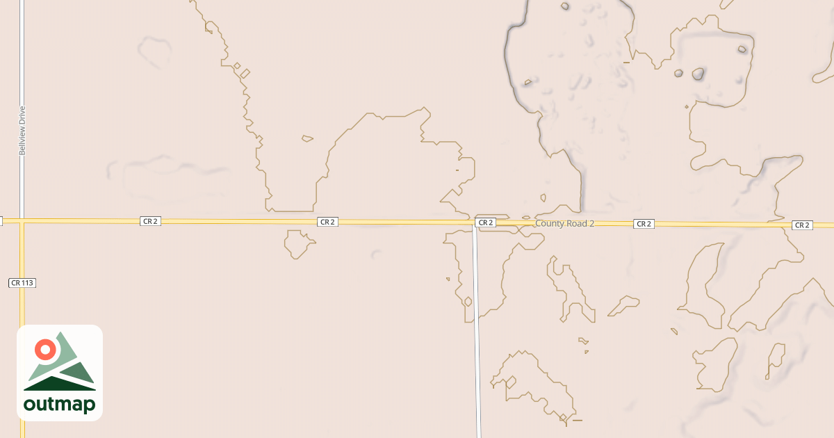 Map of Crow Wing Southern Loop