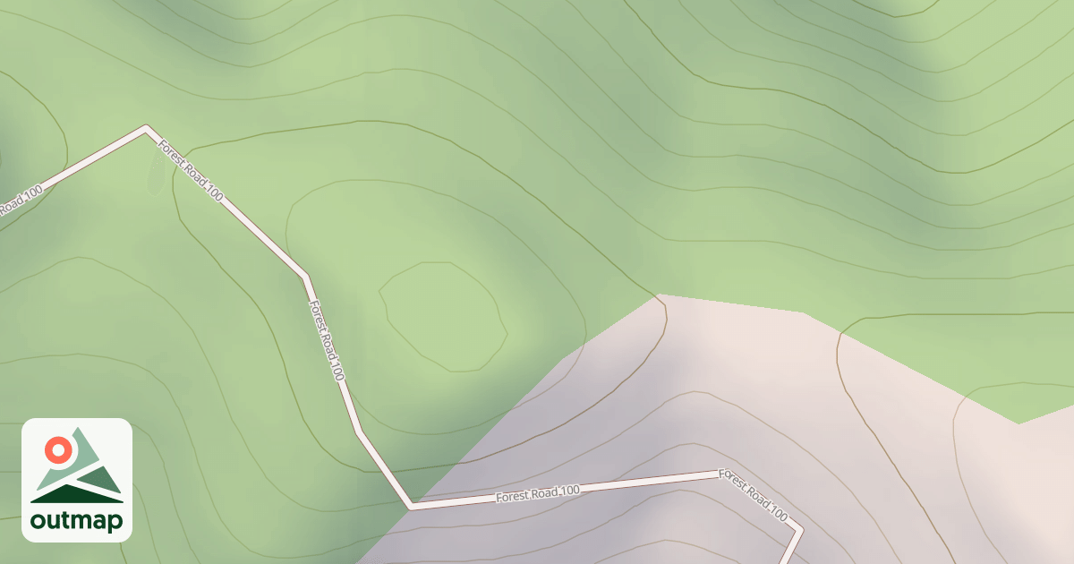 Map of CEDAR RIDGE T.S.