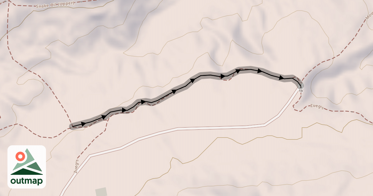 Map of Zueg's