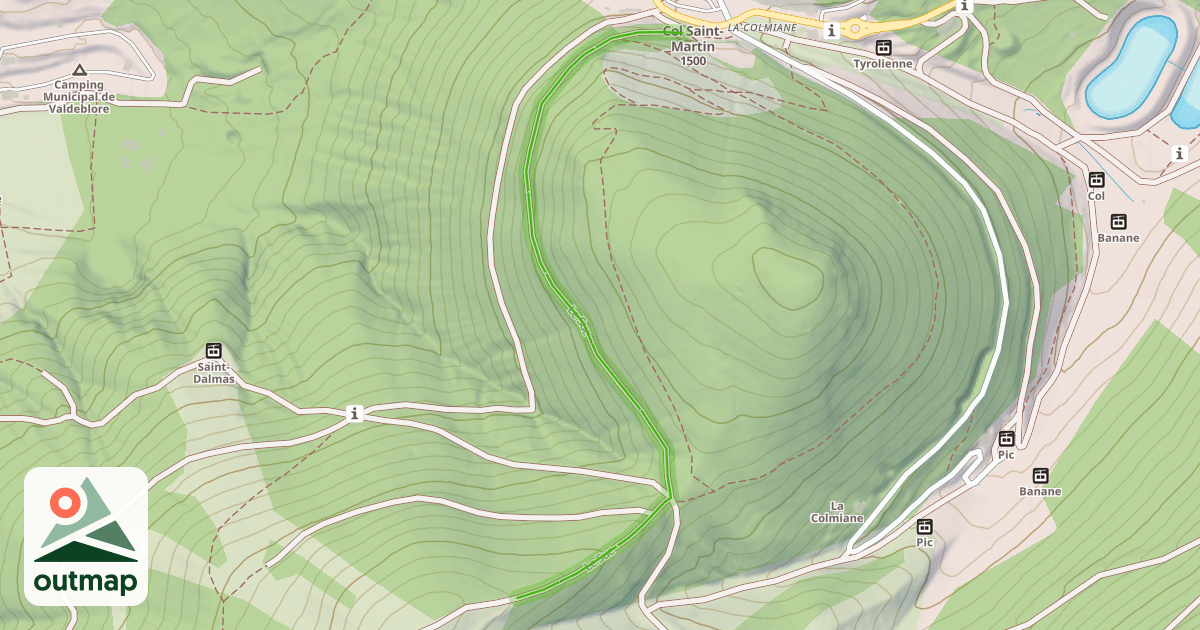 Map of Le Suc