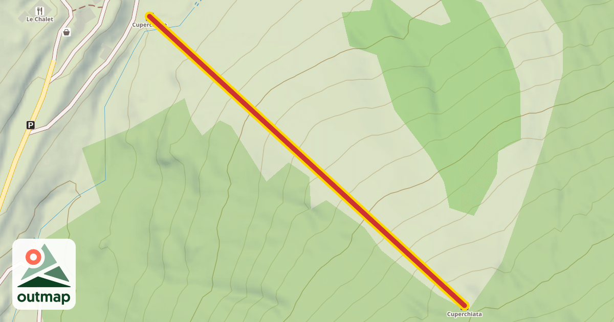 Map of Cuperchiata
