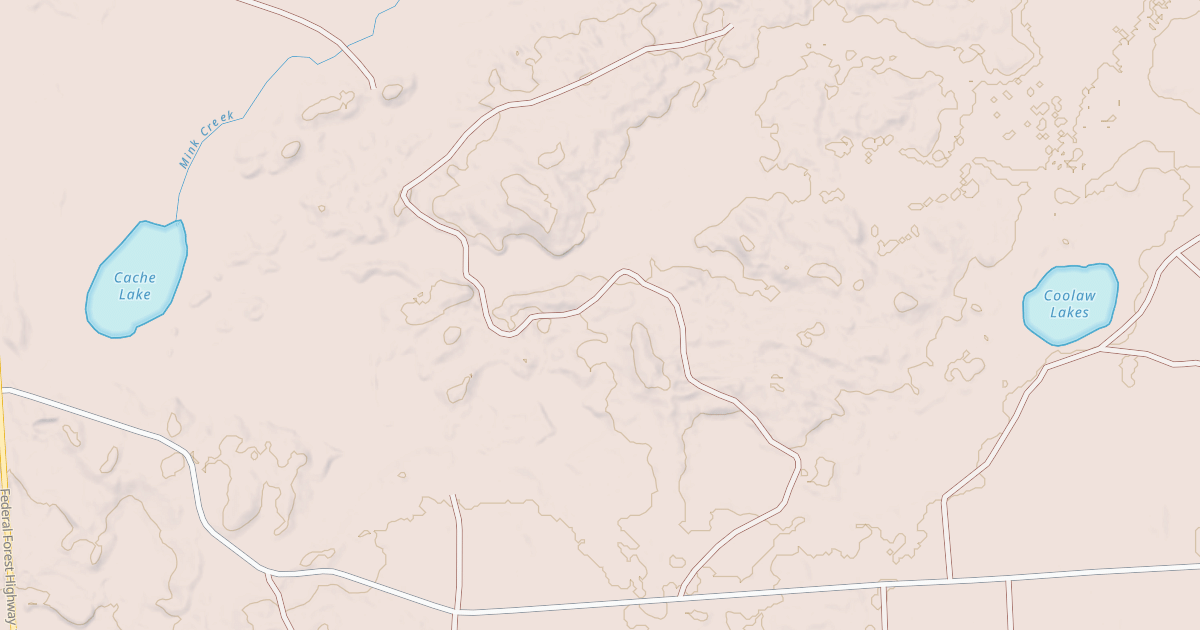 Map preview of CACHE LAKE NORTH
