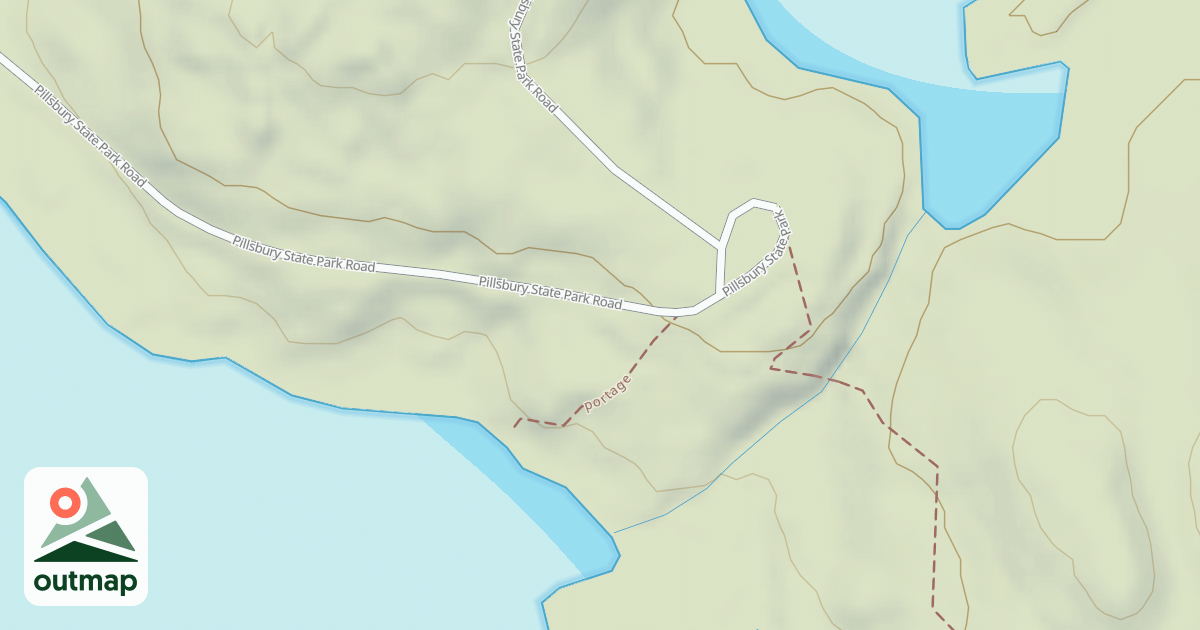 Map of Bear Pond Trail