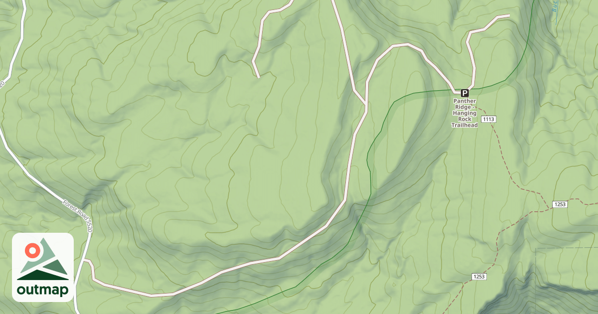 Map of BUCK POINT