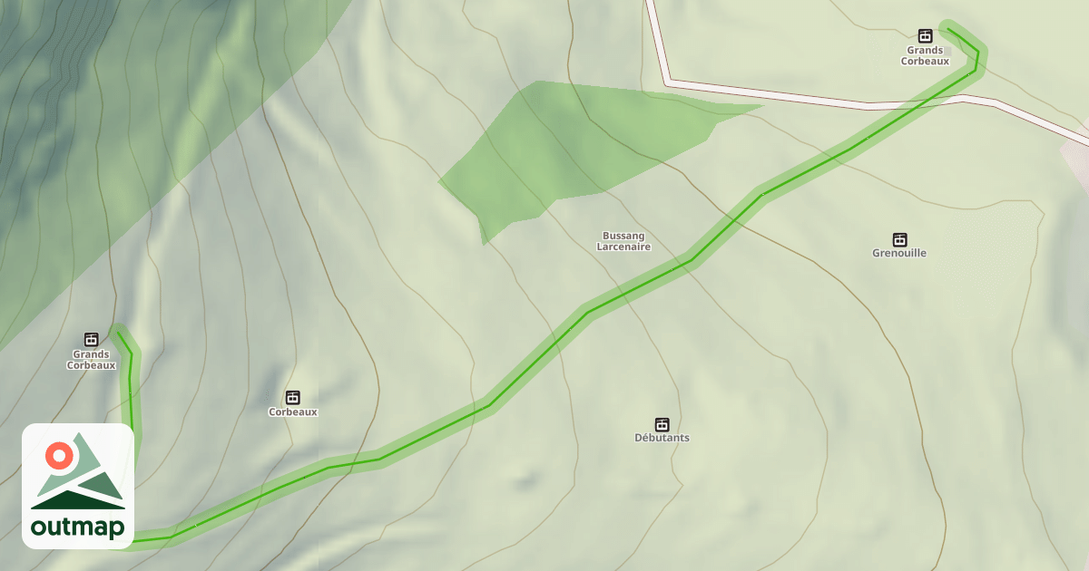 Map of Le Pieinno de Mousse