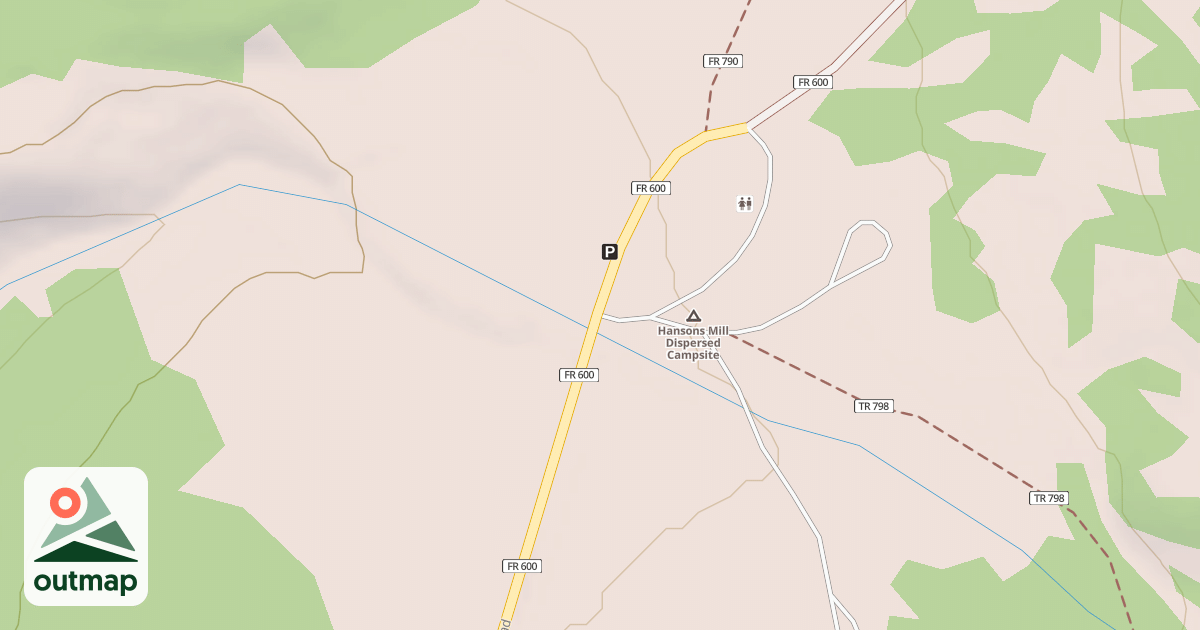 Map of West Alder