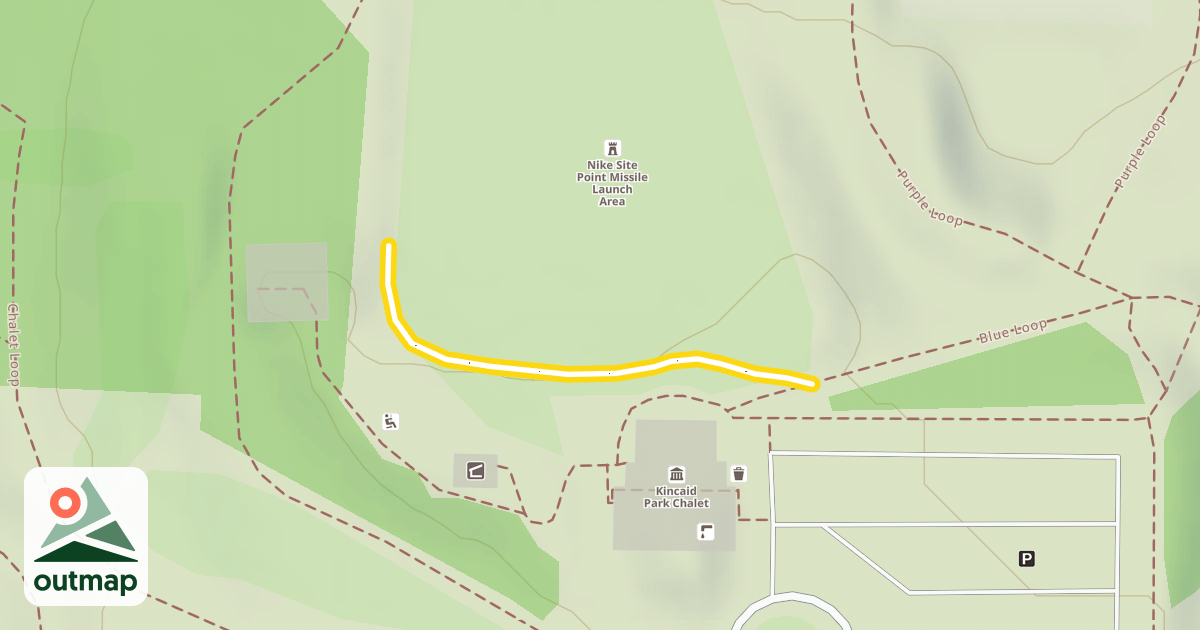 Map of Blue Loop