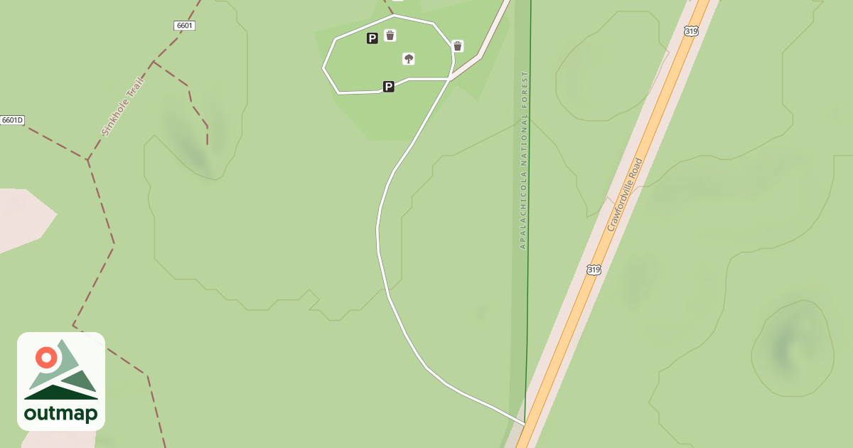 Map of LEON SINKS