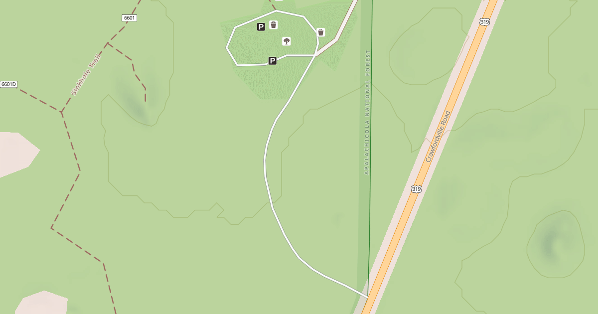 Map preview of LEON SINKS