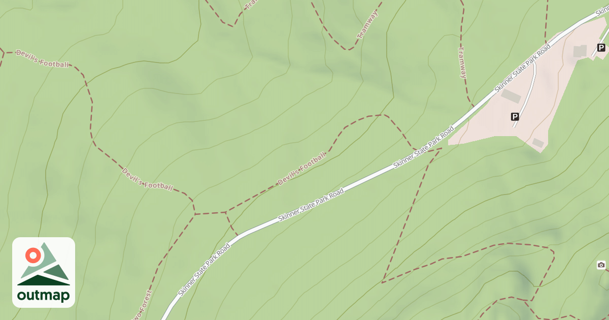 Map of Two Forest Trail