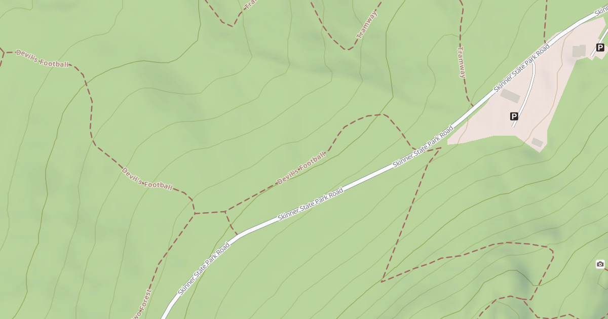 Map preview of Two Forest Trail