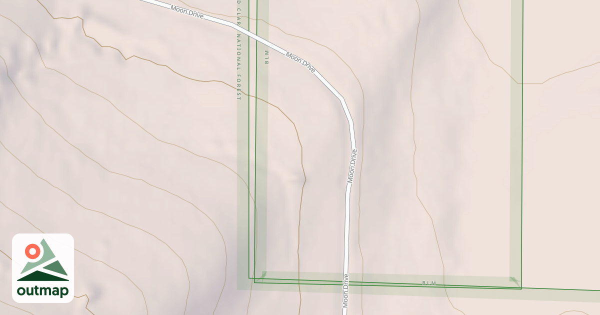 Map of BLM National GTLF Public Motorized Roads 20961d95-8548-48e3-ba0a-941397ecf97d