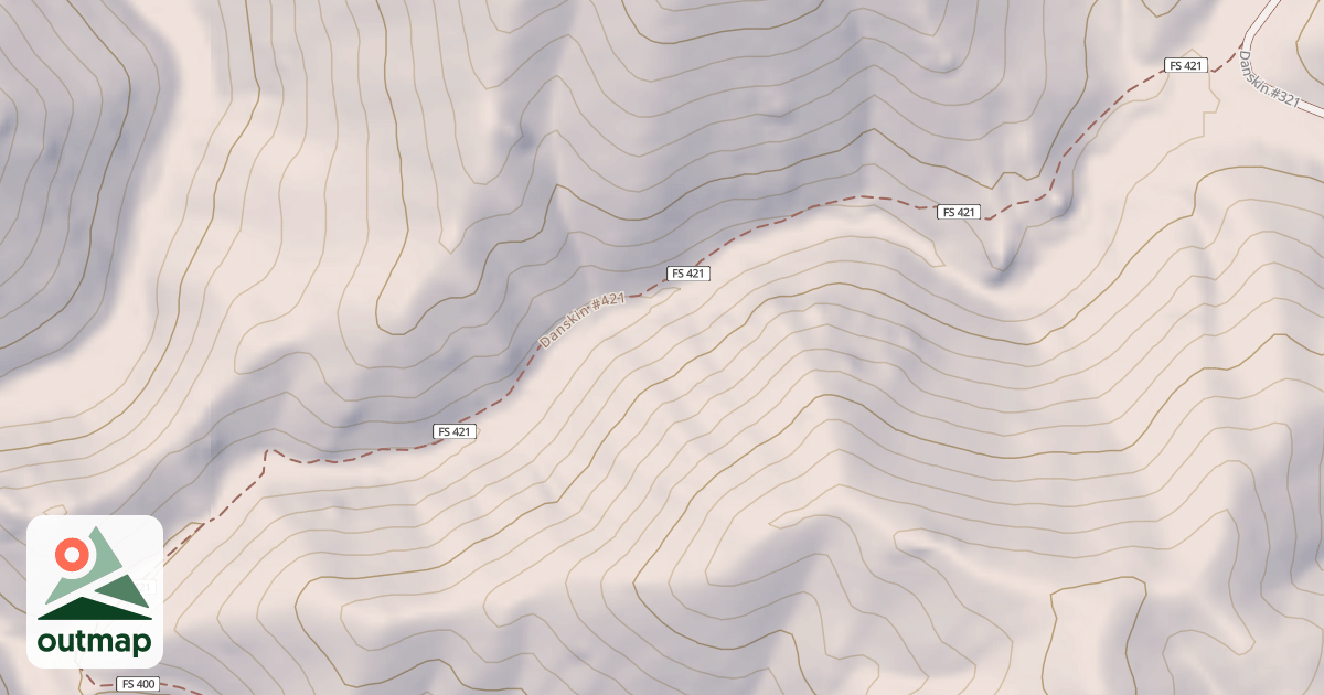 Map of DANSKIN #421