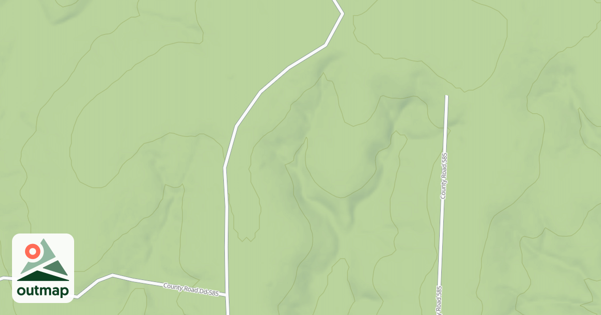 Map of YOUNG HOLLOW