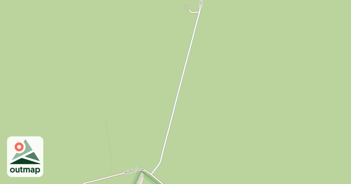 Map of Lake George State Forest Trail