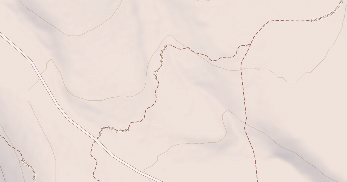 Map preview of Hidden Valley Loop