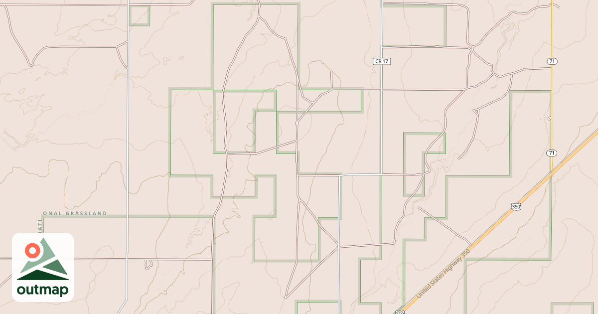 Map of FLOWING WELL