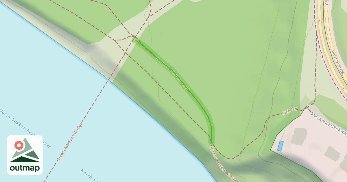Map of Belgravia Access North