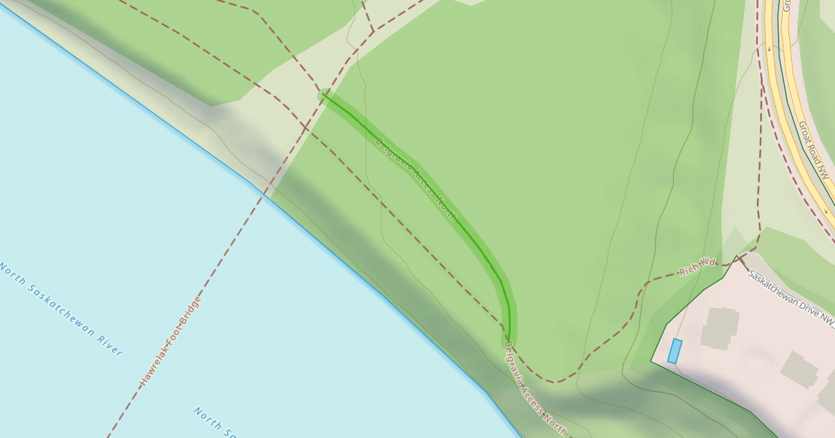 Map preview of Belgravia Access North
