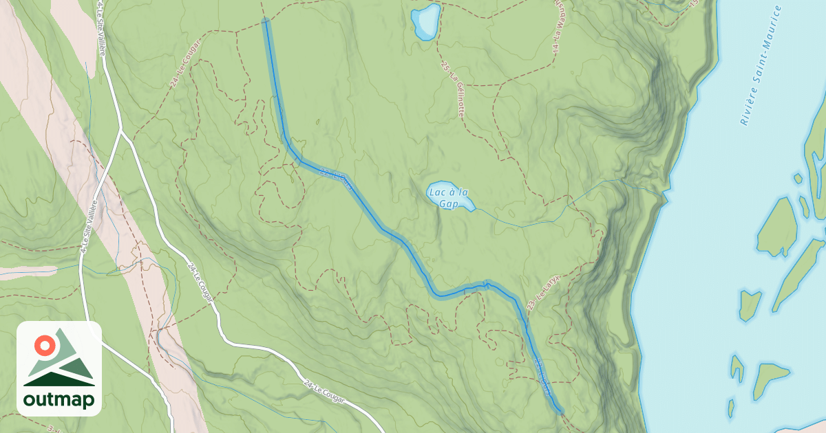 Map of 22- L'Ours
